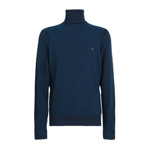 �y���������z �g�~�[ �q���t�B�K�[ �����Y �j�b�g&�Z�[�^�[ �A�E�^�[ Turtlenecks Blue