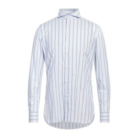 【送料無料】 ルイジ ボレッリ ナポリ メンズ シャツ トップス Shirts Azure