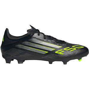 adidas �A�f�B�_�X �����Y �X�j�[�J�[ �yadidas F50 League FG/MG Core Black Iron Metallic Lucid Lemon�z �T�C�Y US_12(30.0cm) Core Black/Iron Metallic/Lucid Lemon