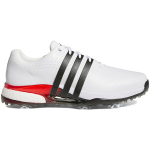 adidas �A�f�B�_�X �����Y �X�j�[�J�[ �yadidas Tour360 24 Golf Cloud White Core Black Lucid Red�z �T�C�Y US_10.5(28.5cm) Cloud White/Core Black/Lucid Red