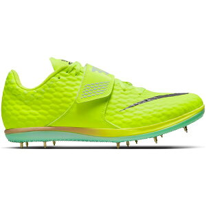 Nike �i�C�L �����Y �X�j�[�J�[ �yNike High Jump Elite Volt Mint Foam�z �T�C�Y US_8.5(26.5cm) Volt/Mint Foam/Cave Purple