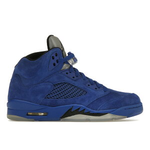 Jordan �W���[�_�� �����Y �X�j�[�J�[ �yJordan 5 Retro Blue Suede�z �T�C�Y US_11(29.0cm) Game Royal/Black