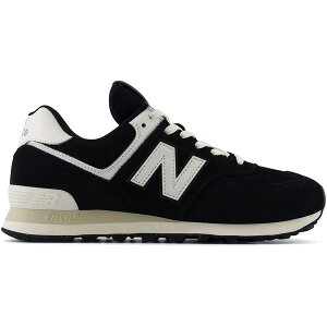 New Balance �j���[�o�����X �����Y �X�j�[�J�[ �yNew Balance 574 Black White Beige�z �T�C�Y US_5.5(23.5cm) Black/White