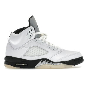 Jordan �W���[�_�� �����Y �X�j�[�J�[ �yJordan 5 Retro Reverse Metallic�z �T�C�Y US_10(28.0cm) White/Black/Sail/Metallic Silver
