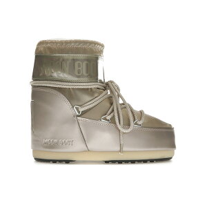 Moon Boot ���[���u�[�c �����Y �X�j�[�J�[ �yMoon Boot Icon Low Boot Glance Platinium�z �T�C�Y US_M_36/38 Glance Platinium