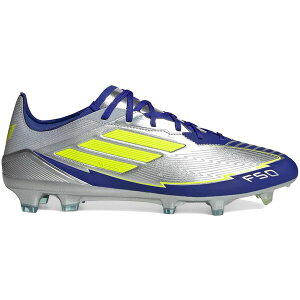 adidas �A�f�B�_�X �����Y �X�j�[�J�[ �yadidas F50 Pro FG Messi Player Pack 1�z �T�C�Y US_10.5(28.5cm) Silver Metallic/Solar Yellow/Lucid Blue