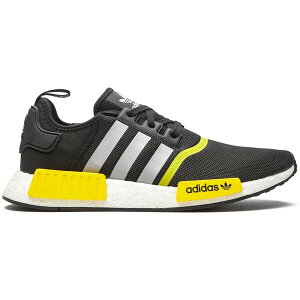 adidas �A�f�B�_�X �����Y �X�j�[�J�[ �yadidas NMD R1 Thunder�z �T�C�Y US_11(29.0cm) Core Black/Matte Silver/Footwear White/Yellow
