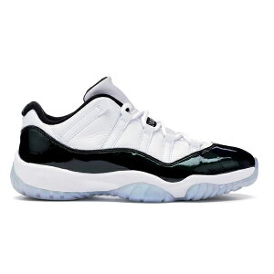 Jordan �W���[�_�� �����Y �X�j�[�J�[ �yJordan 11 Retro Low Iridescent�z �T�C�Y US_12.5(30.5cm) White/Black-Emerald Rise
