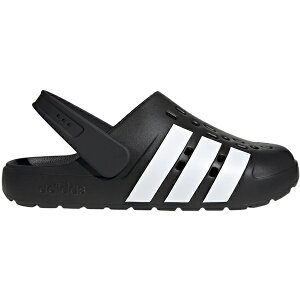 adidas �A�f�B�_�X �����Y �X�j�[�J�[ �yadidas Adilette Clog 2.0 Core Black Cloud White�z �T�C�Y US_5(23.0cm) Core Black/Cloud White/Core Black