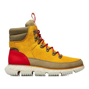 Cole Haan �R�[���n�[�� �����Y �X�j�[�J�[ �yCole Haan 4.ZEROGRAND Hiker Boot Hasan Minhaj Mineral Yellow Suede�z �T�C�Y US_7(25.0cm) Mineral Yellow Suede