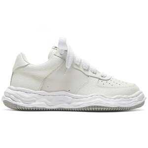 Maison Mihara Yasuhiro �~�n�����X�q�� �����Y �X�j�[�J�[ �yMaison Mihara Yasuhiro Wayne OG Sole Embossed Leather Low White�z �T�C�Y US_7.5(25.5cm) White