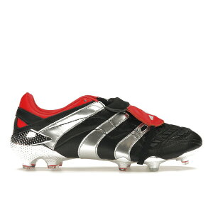 adidas �A�f�B�_�X �����Y �X�j�[�J�[ �yadidas Predator Accelerator FG Pro:Direct Soccer 25th Anniversary�z �T�C�Y US_10(28.0cm) Core Black/Silver Metallic/Red