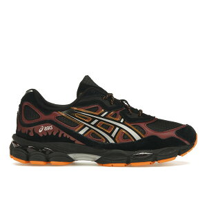 ASICS �A�V�b�N�X �����Y �X�j�[�J�[ �yASICS Gel-NYC Naruto Uzumaki Shippuden�z �T�C�Y US_7.5(25.5cm) Black/Burgundy