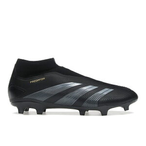 adidas �A�f�B�_�X �����Y �X�j�[�J�[ �yadidas Predator League Laceless FG Core Black Carbon Gold Metallic�z �T�C�Y US_8.5(26.5cm) Core Black/Carbon/Gold Metallic