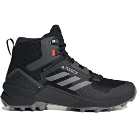 adidas アディダス メンズ スニーカー 【adidas Terrex Swift R3 Mid GTX】 サイズ US_8(26.0cm) Core Black Grey Solar Red