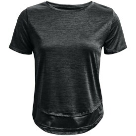 【送料無料】 アンダーアーマー レディース Tシャツ トップス Tech Vent Short Sleeve T-shirt Womens Dark Gray