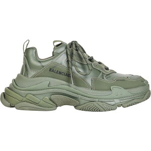 Balenciaga oVAK Y Xj[J[ yBalenciaga All Over Logo Triple S Green Blackz TCY US_M_13 Green/Black