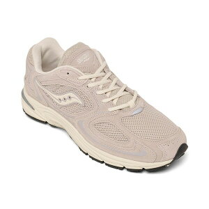 �T�b�J�j�[ ���f�B�[�X �X�j�[�J�[ �V���[�Y Men's and Women's Grid Jazz 9 Suede Casual Sneakers from Finish Line Cashmere, Cream