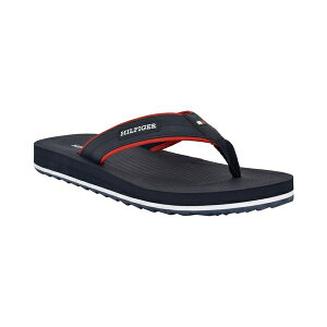 g~[ qtBK[ Y Xj[J[ V[Y Men's Orlind Casual Fashion Flip Flops Navy, Red multi