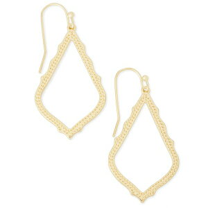 PhXRbg fB[X sAXCO ANZT[ Detailed Drop Earrings Gold