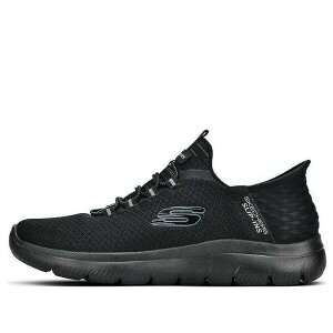 Skechers XPb`[Y Y Xj[J[ ySkechers Slip-On Tennis Shoes 'Black' 232457-BBKz TCY US_12(30.0cm)