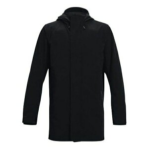 Under Armour A_[A[}[ Y Xj[J[ yUnder Armour Rush Shell Long Jacket 'Black' 1364904-001z TCY US_M_M