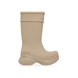Balenciaga バレンシアガ レディース スニーカー 【Balenciaga x Crocs Boot】 サイズ EU_40(25.5cm) Beige Rubber (Women's)