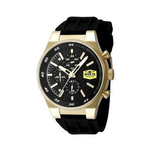 CrN^ Y rv ANZT[ Men's 48875 Invicta Racing Quartz Chronograph Black Dial Watch Black