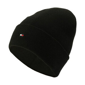 g~[ qtBK[ Y Xq ANZT[ Men's Flag Embroidery Double Cuff Beanie Black