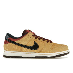 Nike �i�C�L �����Y �X�j�[�J�[ �yNike SB Dunk Low City of Cinema�z �T�C�Y US_M_4 Celestial Gold/Black/Dark Team Red/Armory Navy/Baroque Brown/Gold