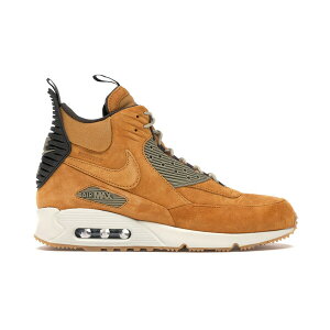 Nike �i�C�L �����Y �X�j�[�J�[ �yNike Air Max 90 Sneakerboot Winter Wheat�z �T�C�Y US_9.5(27.5cm) Bronze/Black-Bamboo-Blue Ribbon