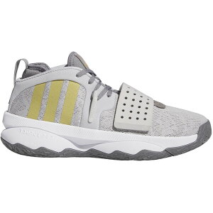 adidas �A�f�B�_�X �����Y �X�j�[�J�[ �yadidas Dame 8 EXTPLY Light Solid Grey Gold Metallic Grey Three�z �T�C�Y US_11.5(29.5cm) Light Solid Grey/Gold Metallic/Grey Three