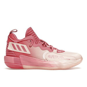 adidas �A�f�B�_�X �����Y �X�j�[�J�[ �yadidas Dame 7 Dame Dolla�z �T�C�Y US_M_15 Rose Tone/Icey Pink /Footwear White