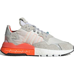 adidas �A�f�B�_�X �����Y �X�j�[�J�[ �yadidas Nite Jogger Morse Code�z �T�C�Y US_11.5(29.5cm) Footwear White/Solar Red/Crystal White