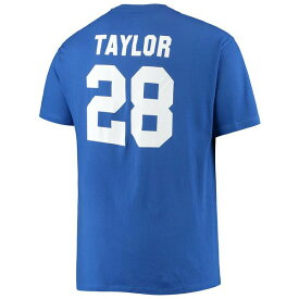 ファナティクス レディース Tシャツ トップス Men's Big and Tall Jonathan Taylor Royal Indianapolis Colts Player Name Number T-shirt Royal Blue