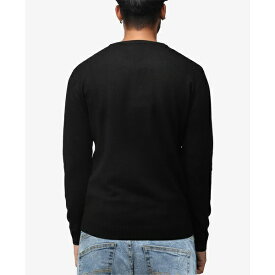 エックスレイ レディース ニット&セーター アウター Men's Basic V-Neck Pullover Midweight Sweater Black