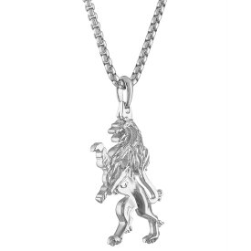 ブロバ レディース 腕時計 アクセサリー Men's Crest of Bohemia Pendant Necklace in Sterling Silver, 24" + 2" extender Na