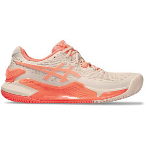 ASICS AVbNX fB[X Xj[J[ yASICS Gel-Resolution 9 Clay Pearl Pink Sun Coral (Women's)z TCY US_7.5(24.5cm) Pearl Pink/Sun Coral