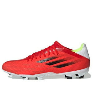 adidas �A�f�B�_�X �����Y �X�j�[�J�[ �yadidas X Speedflow.3 FG 'Solar Red' FY3298�z �T�C�Y US_8.5(26.5cm)
