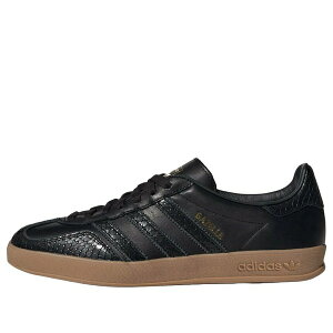 adidas AfB_X Y Xj[J[ yadidas Gazelle Indoor 'Core Black Snakeskin' IF1978z TCY US_7(25.0cm)