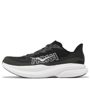 HOKA ONE ONE �z�J�I�l�I�l �����Y �X�j�[�J�[ �yHOKA ONE ONE Mach 6 Wide 'Black White' 1147833-BWHT�z �T�C�Y US_7(25.0cm)