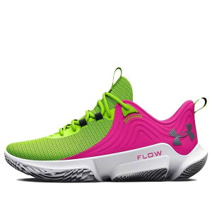 Under Armour A_[A[}[ Y Xj[J[ yUnder Armour Flow FUTR X 2 'Lime Surge Rebel Pink' 3026288-300z TCY US_9.5(27.5cm)