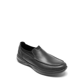 ロックポート メンズ スリッポン・ローファー シューズ Meto Leather Venetian Loafer Black Lea