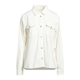 【送料無料】 フレーム レディース シャツ トップス Denim shirts White