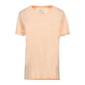 【送料無料】 カラフルスタンダード レディース Tシャツ トップス T-shirts Apricot