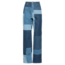 【送料無料】 エヌ エー ケイ ディ レディース デニムパンツ ボトムス Denim pants Blue