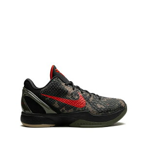 �i�C�L �����Y �X�j�[�J�[ �V���[�Y Zoom kobe 6 protro italian camo sneakers Black