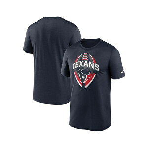 iCL Y Vc gbvX Men's Navy Houston Texans Big Tall Primetime Legend Icon Performance T-Shirt Navy