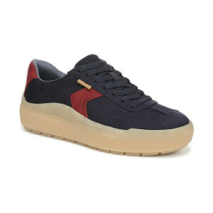 hN^[EV[ fB[X Xj[J[ V[Y Women's Time Off Win Lace Up Platform Sneakers Navy Microfiber