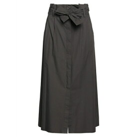 ALPHA STUDIO アルファス テューディオ スカート ボトムス レディース Long skirts Dark brown